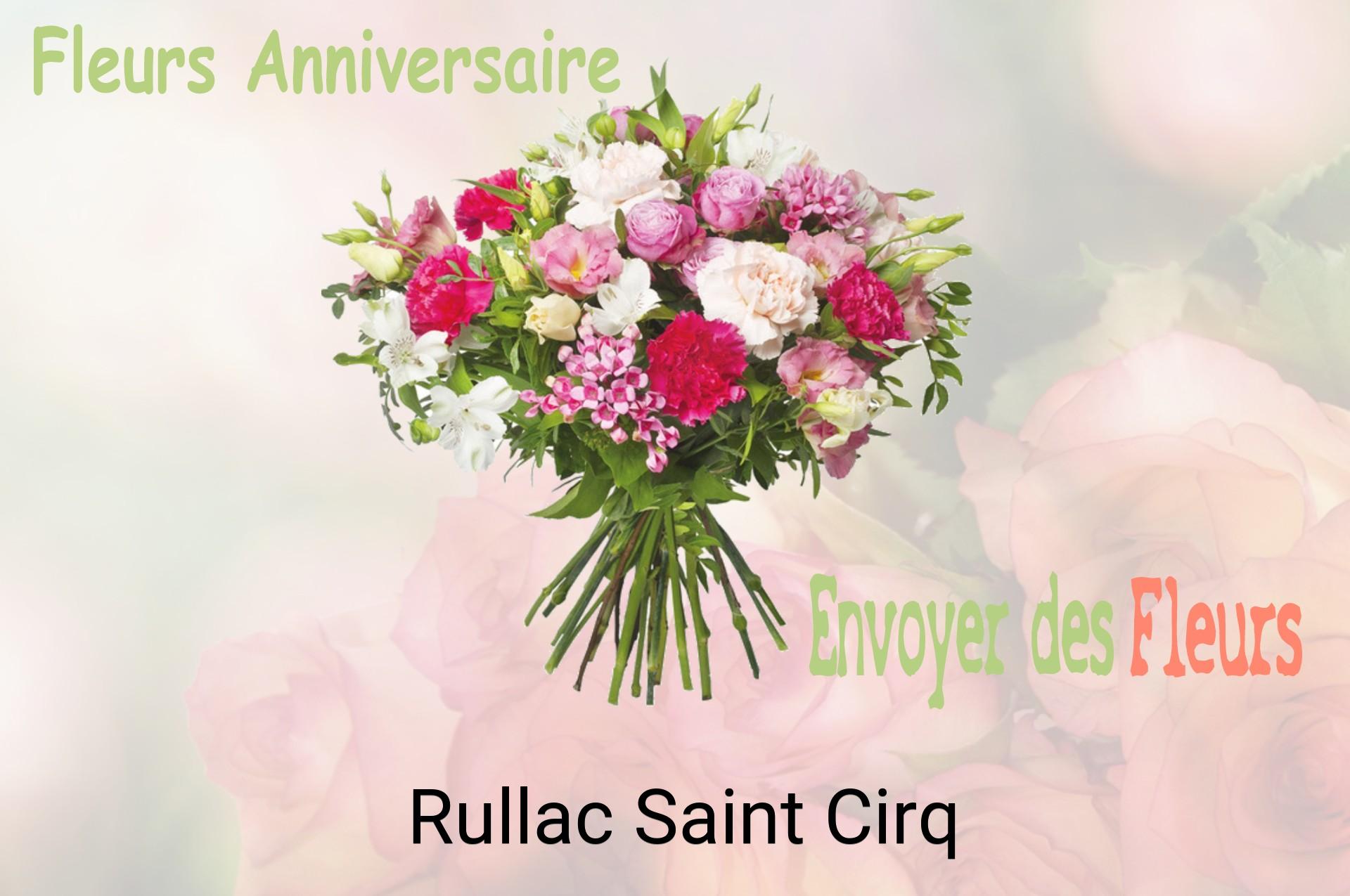 Bouquet de fleurs d’anniversaire livré à Rullac-Saint-Cirq